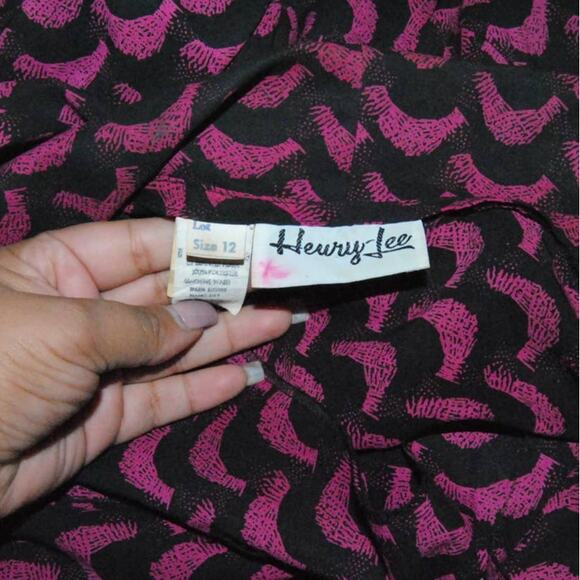 Vintage Henry Lee Sheer Dress - Picture 5 of 6